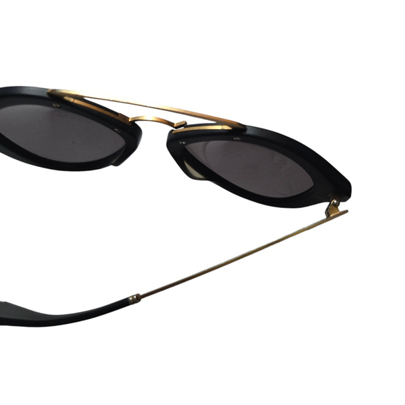 Freida Rothman Kendra Sunglasses Matte Black Gold